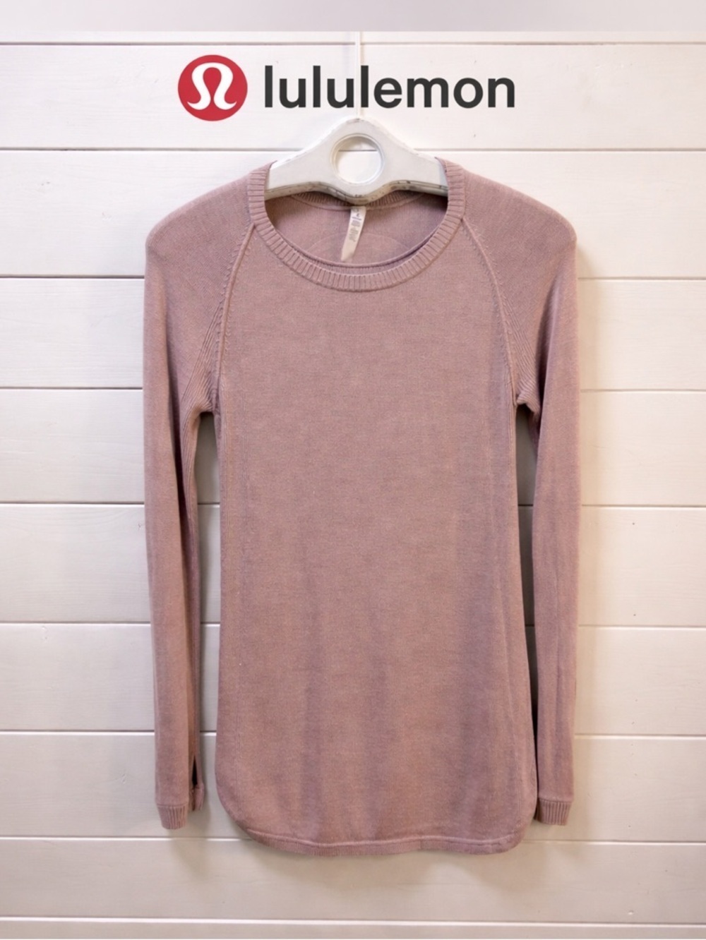 LULULEMON – Long Sleeve Pink Tunic Size 6